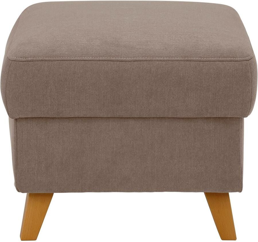 Home affaire Hocker met bergruimte Westerland in vele soorten bekleding en kleuren ook in luxe-microvezel geïmpregneerd