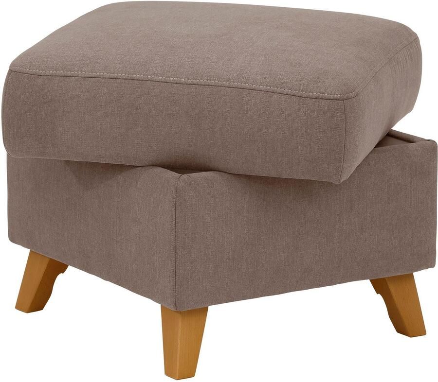 Home affaire Hocker met bergruimte Westerland in vele soorten bekleding en kleuren ook in luxe-microvezel geïmpregneerd - Foto 3