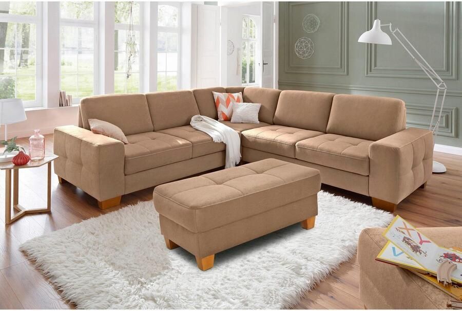 Home affaire Hocker Puccini met contrasterende stiksels - Foto 4