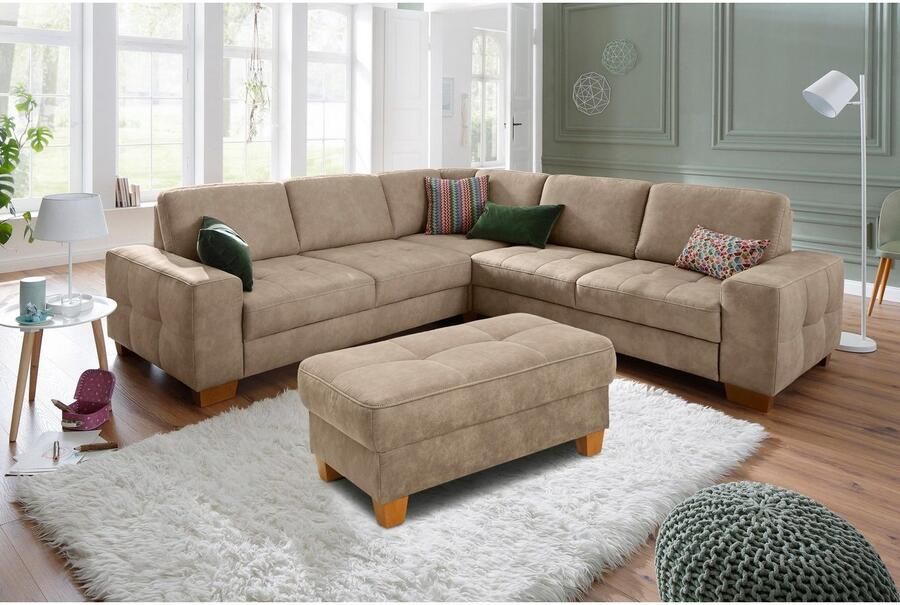 Home affaire Hocker Puccini met contrasterende stiksels - Foto 4