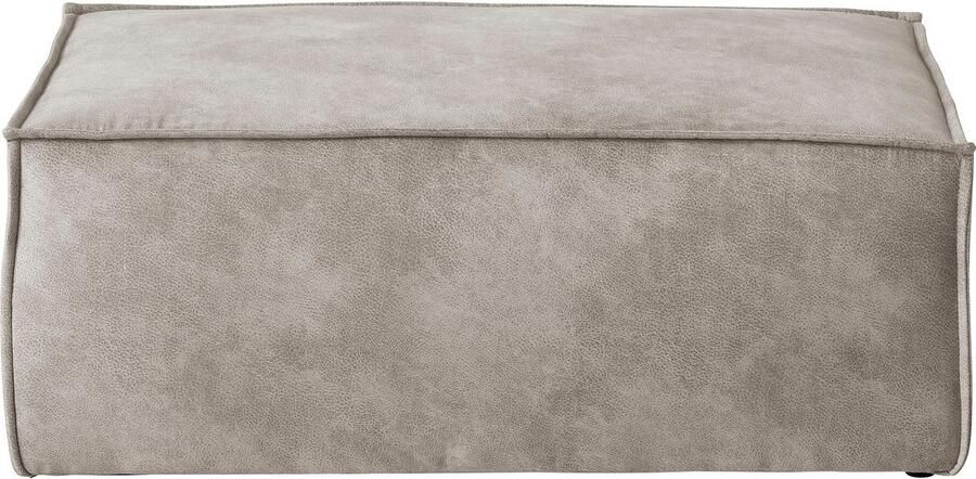 Home affaire Hocker SHERWOOD gestoffeerde hocker beschikbaar in 3 stofsoorten - Foto 6