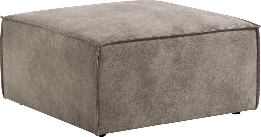 Home affaire Hocker Sherwood Kruk vierkant ideale aanvulling op de loveseat SHERWOOD - Foto 5