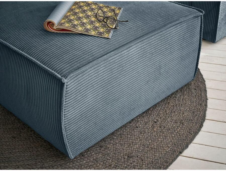 Home affaire Hocker Sherwood Kruk vierkant ideale aanvulling op de loveseat SHERWOOD - Foto 2