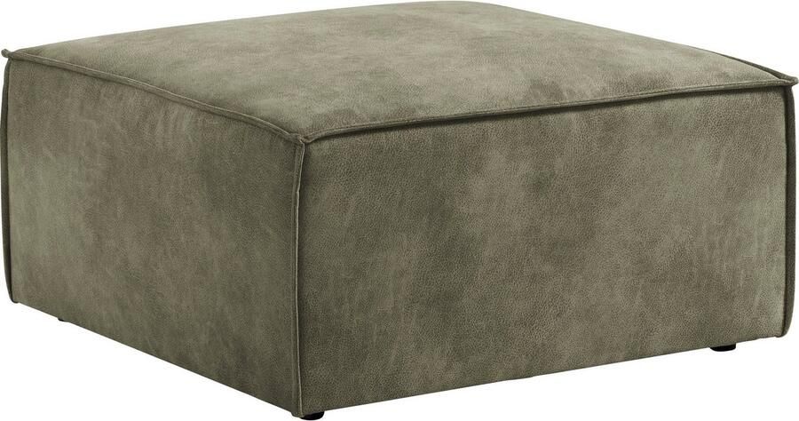Home affaire Hocker Sherwood Kruk vierkant ideale aanvulling op de loveseat SHERWOOD - Foto 5