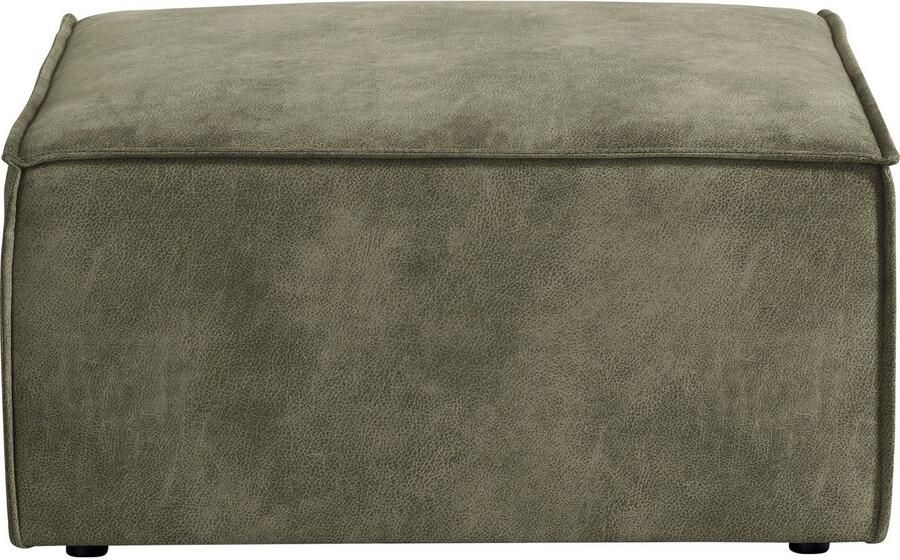 Home affaire Hocker Sherwood Kruk vierkant ideale aanvulling op de loveseat SHERWOOD - Foto 4