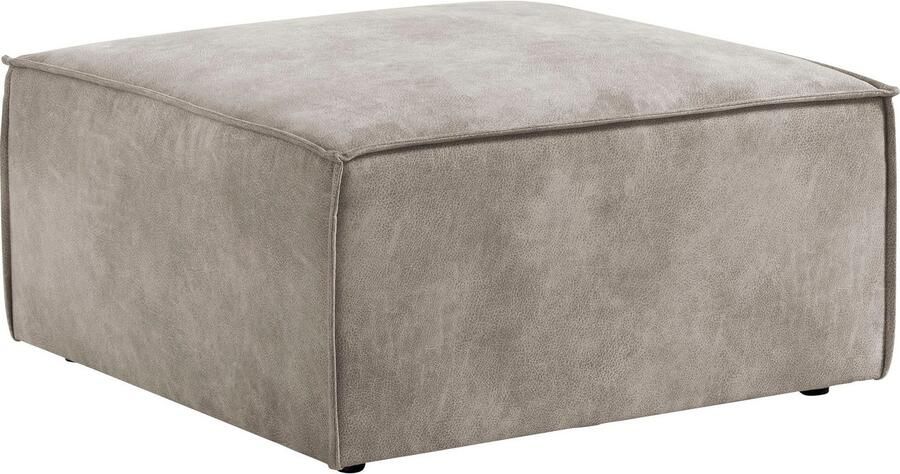 Home affaire Hocker Sherwood Kruk vierkant ideale aanvulling op de loveseat SHERWOOD - Foto 5