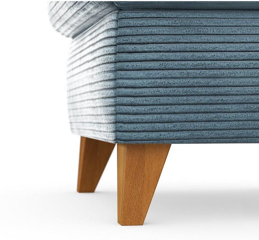 Home affaire Hocker Trelleborg met cordbekleding met opbergvak inclusief binnenveringsinterieur - Foto 2