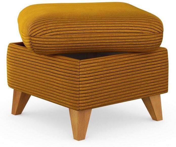 Home affaire Hocker Trelleborg met cordbekleding met opbergvak inclusief binnenveringsinterieur - Foto 8