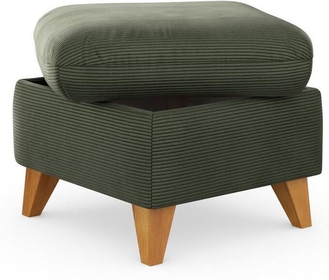 Home affaire Hocker Trelleborg met cordbekleding met opbergvak inclusief binnenveringsinterieur - Foto 8