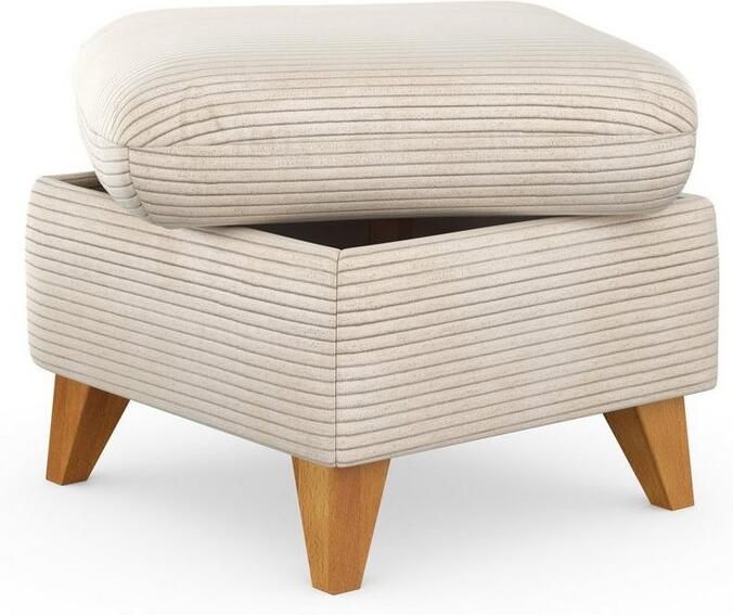 Home affaire Hocker Trelleborg met cordbekleding met opbergvak inclusief binnenveringsinterieur - Foto 7
