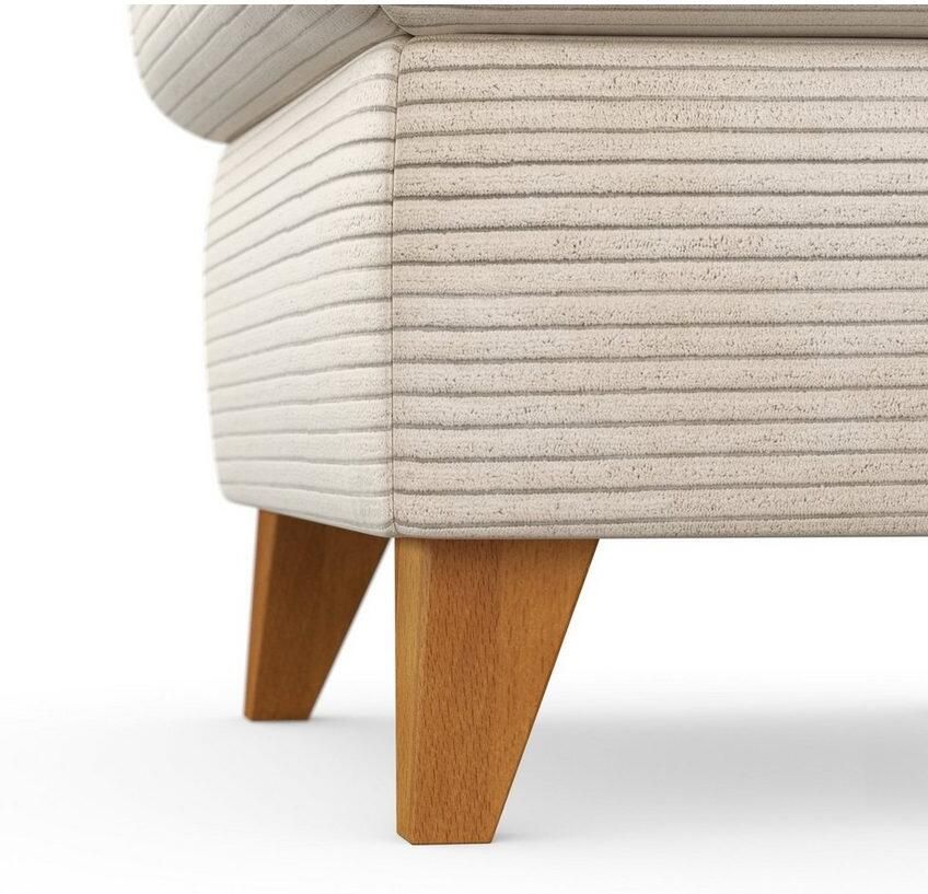 Home affaire Hocker Trelleborg met cordbekleding met opbergvak inclusief binnenveringsinterieur - Foto 2