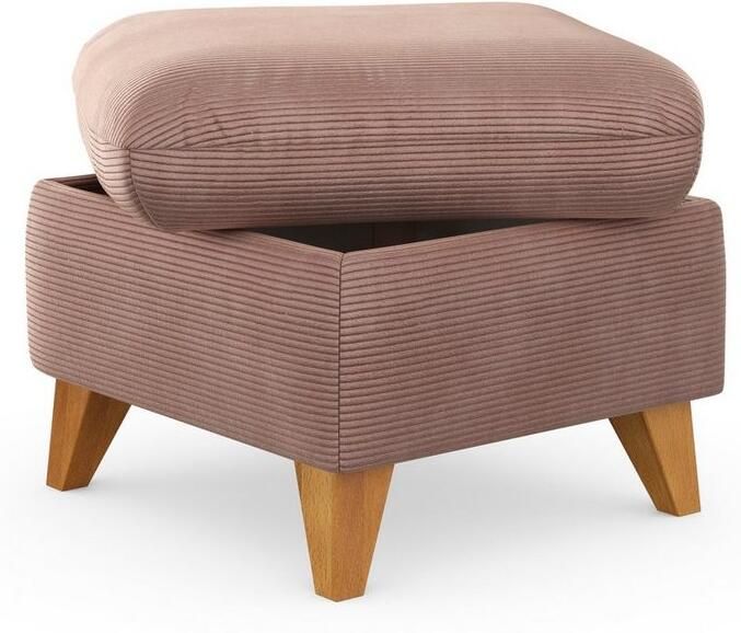 Home affaire Hocker Trelleborg met cordbekleding met opbergvak inclusief binnenveringsinterieur - Foto 8