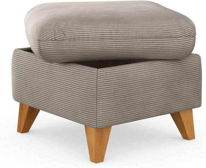 Home affaire Hocker Trelleborg met cordbekleding met opbergvak inclusief binnenveringsinterieur - Foto 8