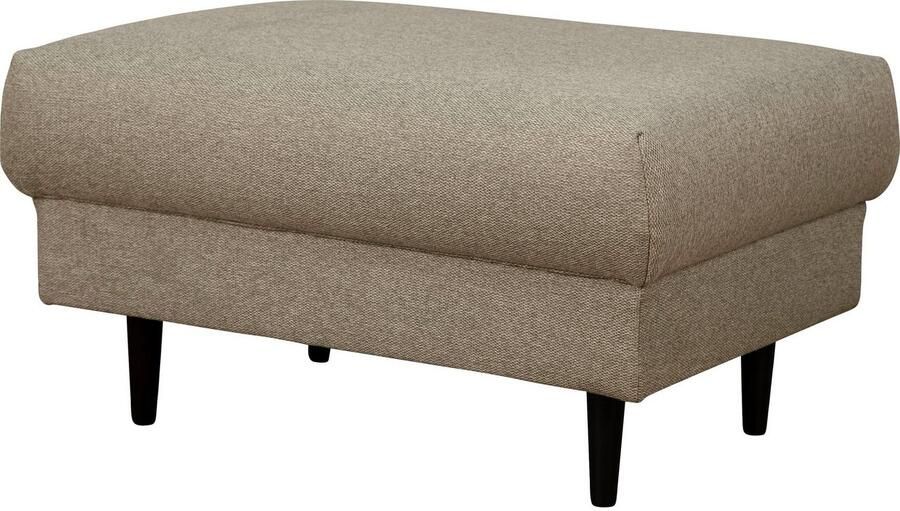 Home affaire Hocker VEYRAS zitpoef afmetingen B D H: 90 65 46 cm met golvenondersteuning passend bij de serie veyras