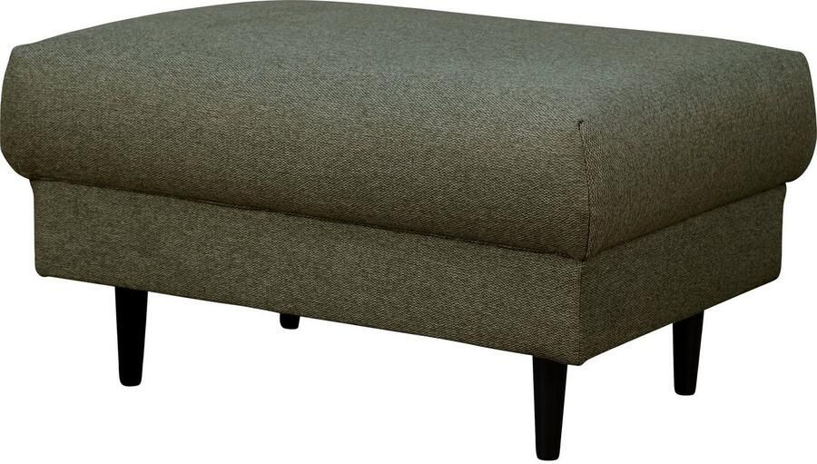 Home affaire Hocker VEYRAS zitpoef afmetingen B D H: 90 65 46 cm met golvenondersteuning passend bij de serie veyras