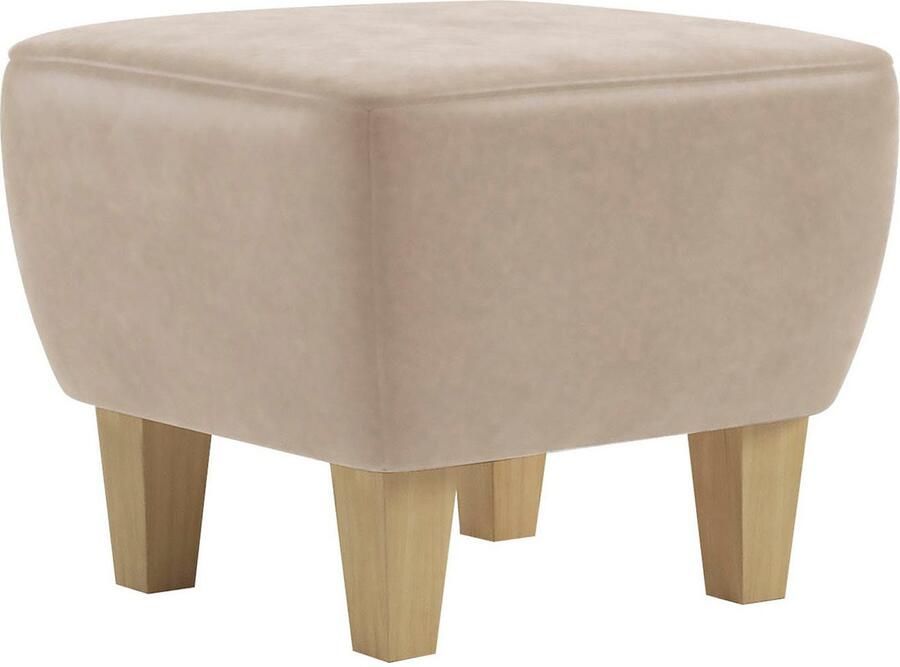 Home affaire Hocker Viva met beuken poten - Foto 4