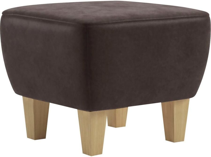 Home affaire Hocker Viva met beuken poten - Foto 4