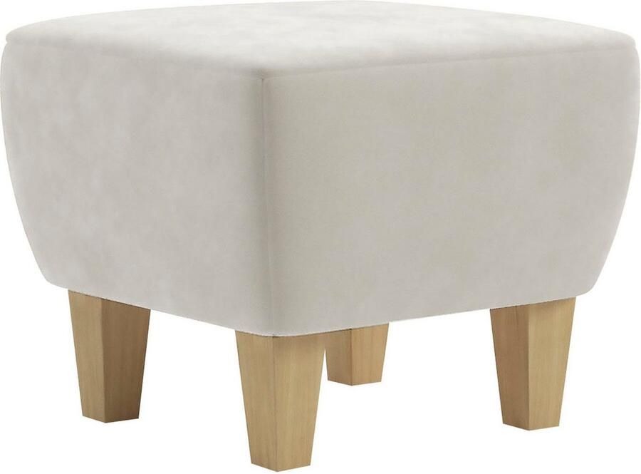 Home affaire Hocker Viva met beuken poten - Foto 4