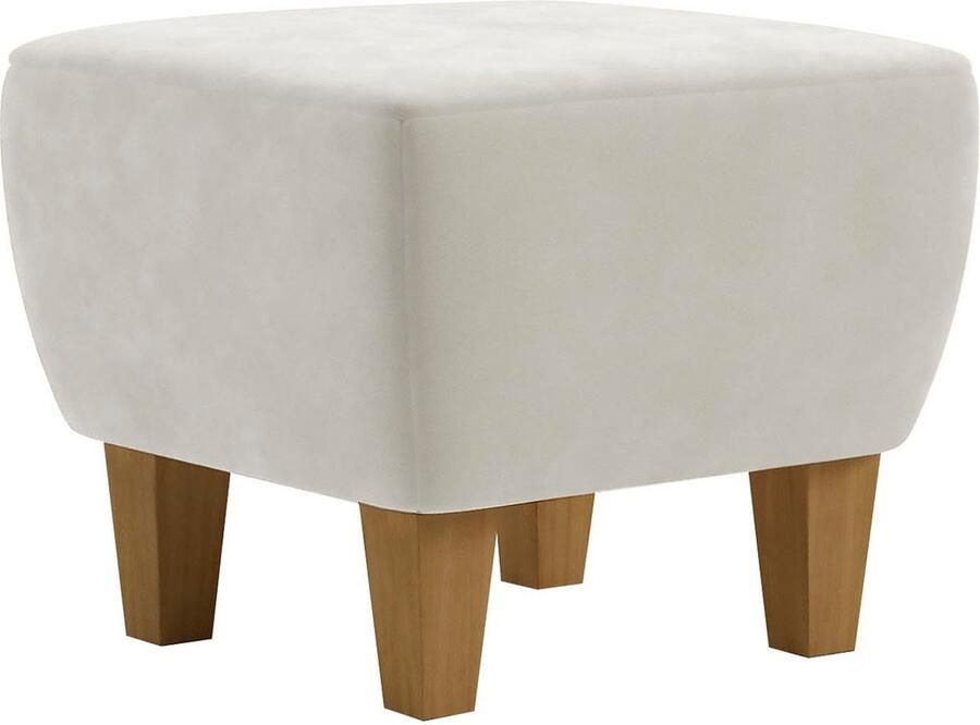 Home affaire Hocker Viva met eiken poten - Foto 3