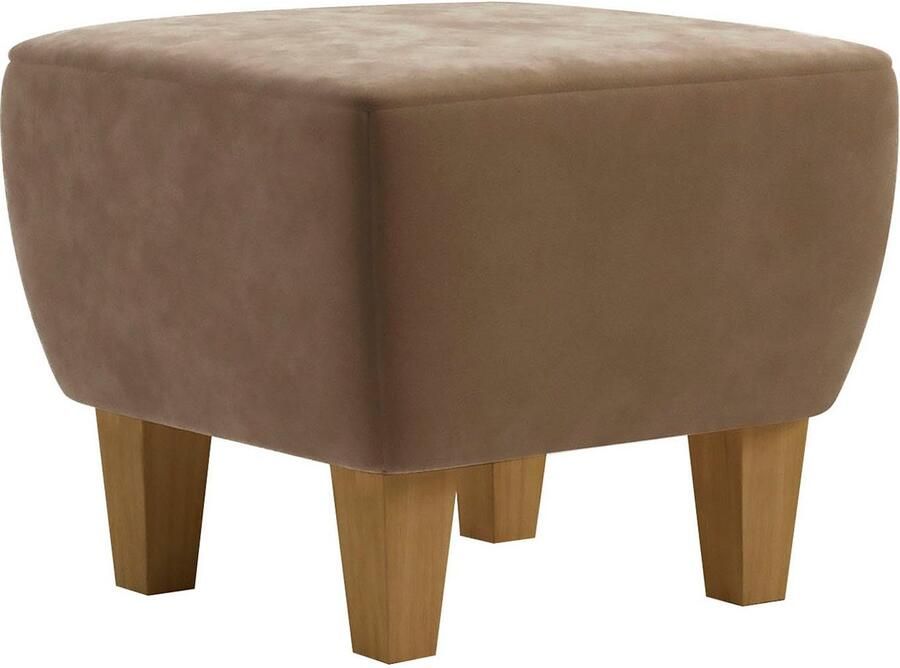 Home affaire Hocker Viva met eiken poten - Foto 4