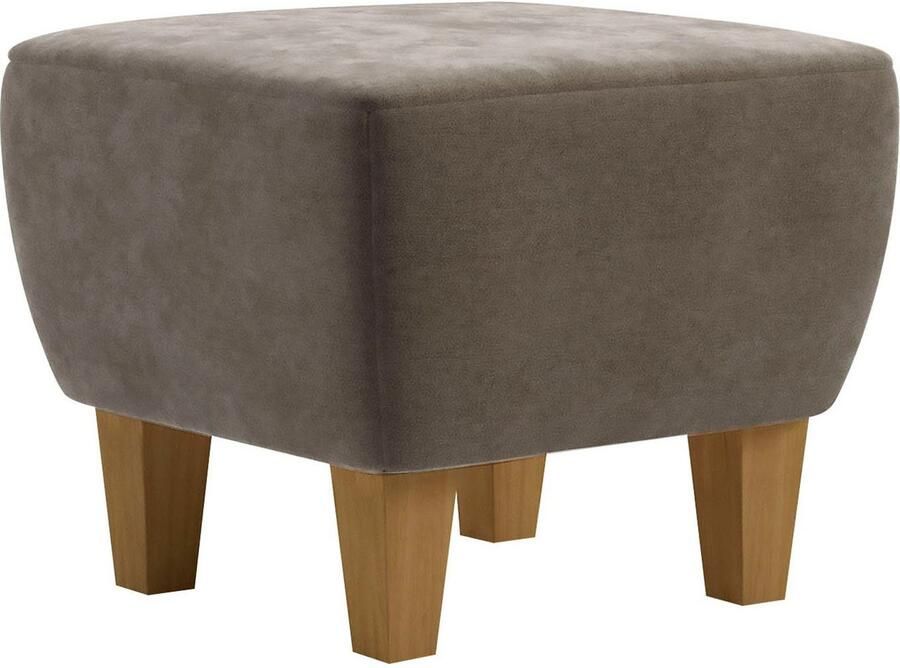 Home affaire Hocker Viva met eiken poten - Foto 4