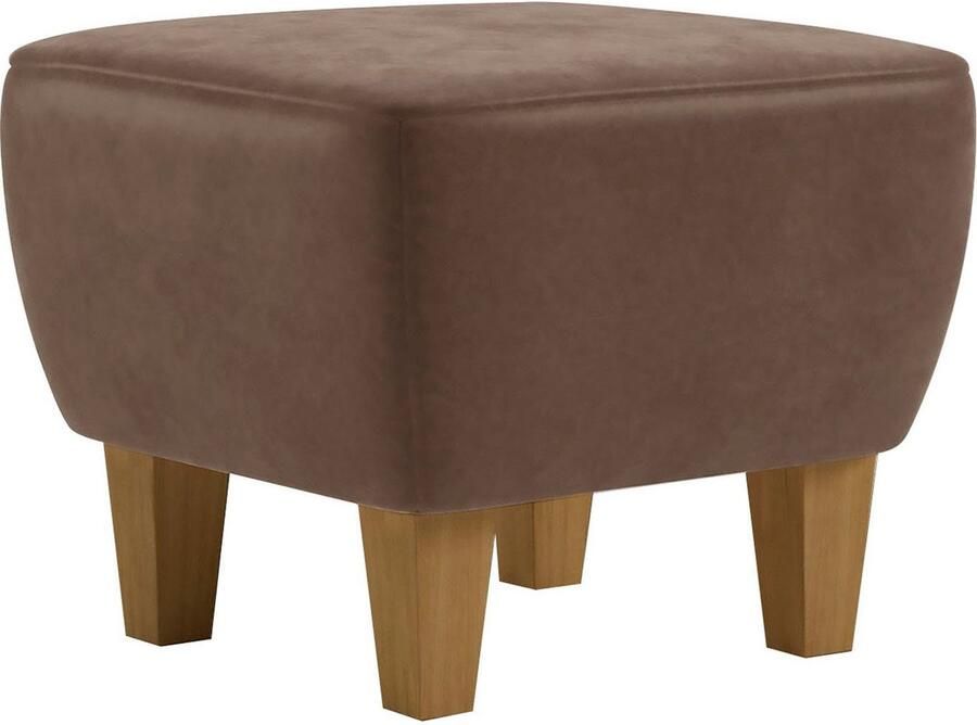 Home affaire Hocker Viva met eiken poten - Foto 4