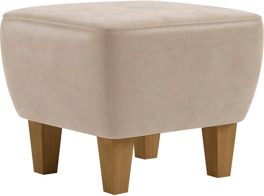 Home affaire Hocker Viva met eiken poten - Foto 4