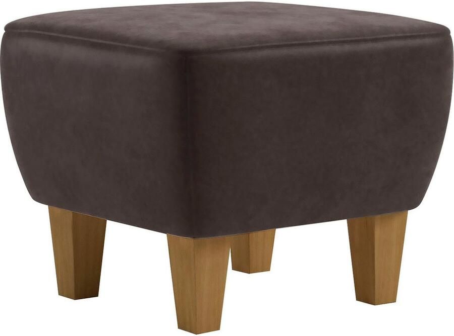 Home affaire Hocker Viva met eiken poten - Foto 4