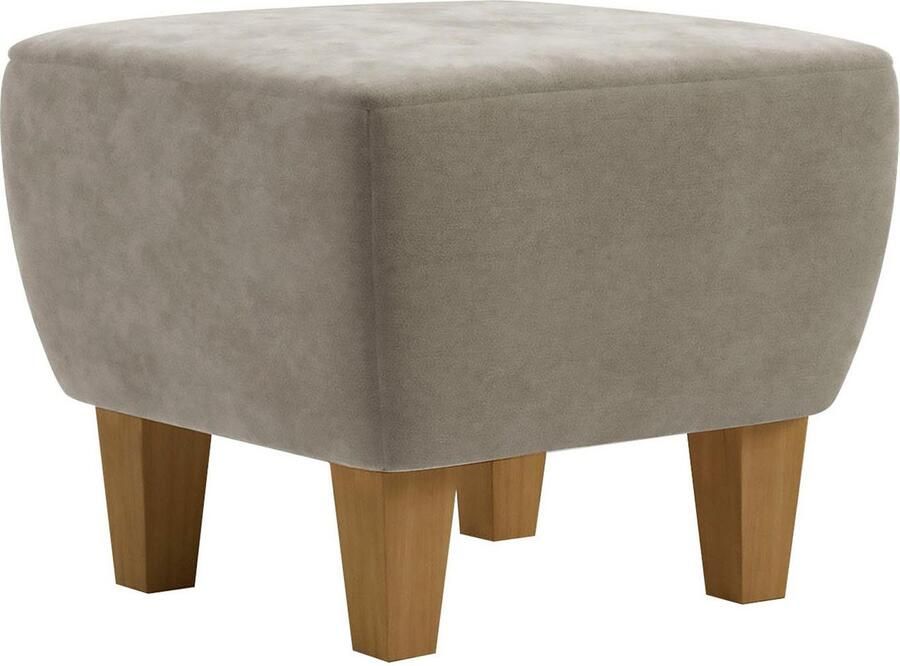 Home affaire Hocker Viva met eiken poten - Foto 4