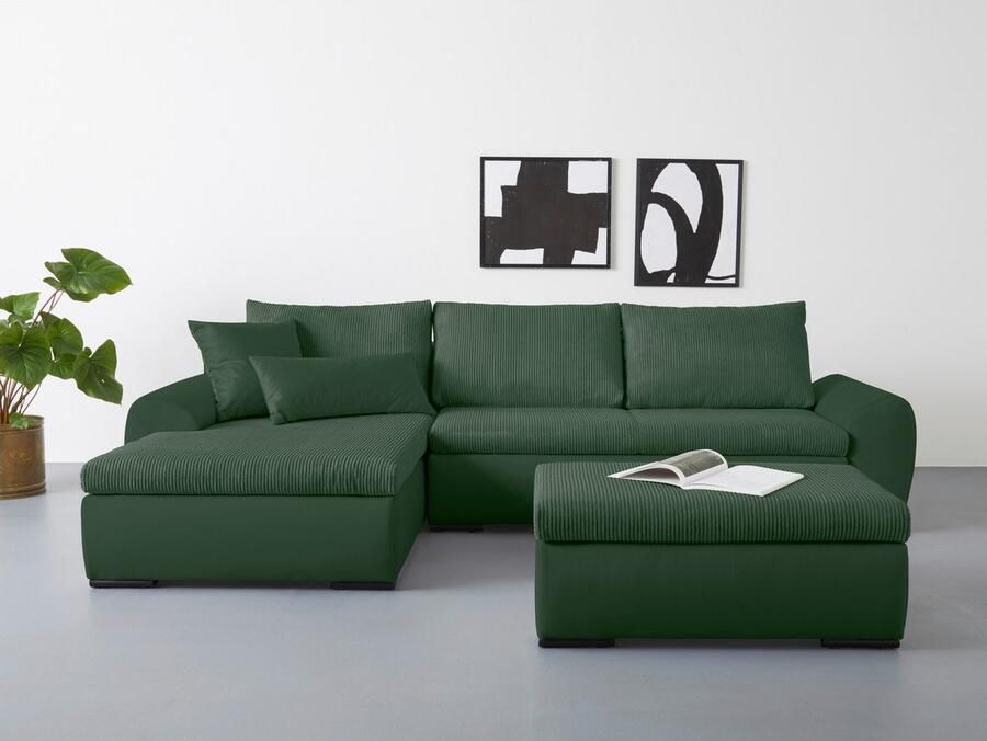 Home affaire Hocker Win met zwarte metalen poten vrij plaatsbaar - Foto 5