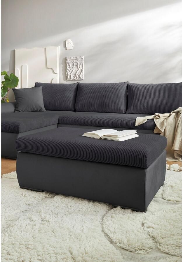 Home affaire Hocker Win met zwarte metalen poten vrij plaatsbaar - Foto 9