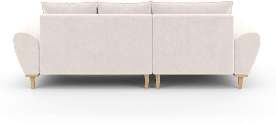 Home affaire Hoekbank Ahrdorf met bedfunctie en opbergruimte afmetingen: B H D 268 86 175 cm - Foto 5