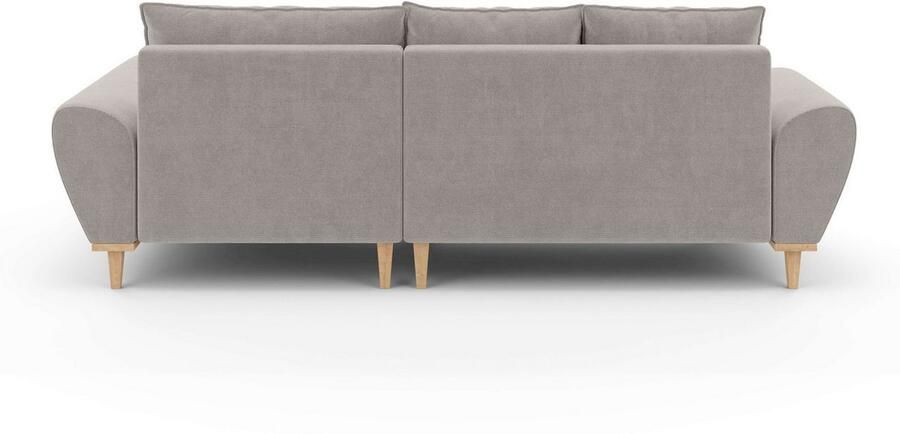 Home affaire Hoekbank Ahrdorf met bedfunctie en opbergruimte afmetingen: B H D 268 86 175 cm - Foto 6