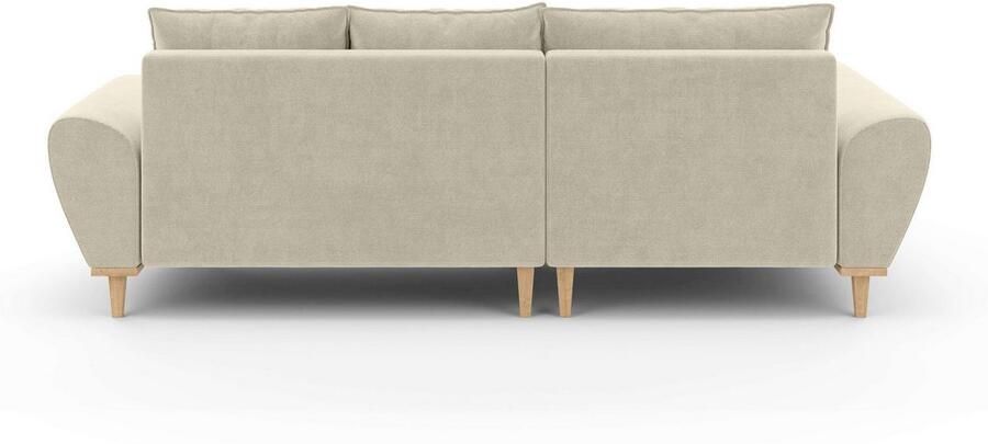 Home affaire Hoekbank Ahrdorf met bedfunctie en opbergruimte afmetingen: B H D 268 86 175 cm - Foto 7