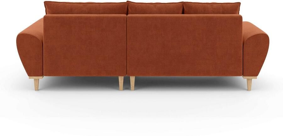 Home affaire Hoekbank Ahrdorf met bedfunctie en opbergruimte afmetingen: B H D 268 86 175 cm - Foto 6