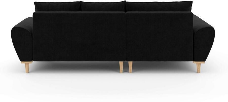 Home affaire Hoekbank Ahrdorf met bedfunctie en opbergruimte afmetingen: B H D 268 86 175 cm - Foto 7