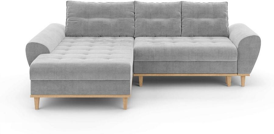 Home affaire Hoekbank Ahrdorf met bedfunctie en opbergruimte afmetingen: B H D 268 86 175 cm - Foto 5