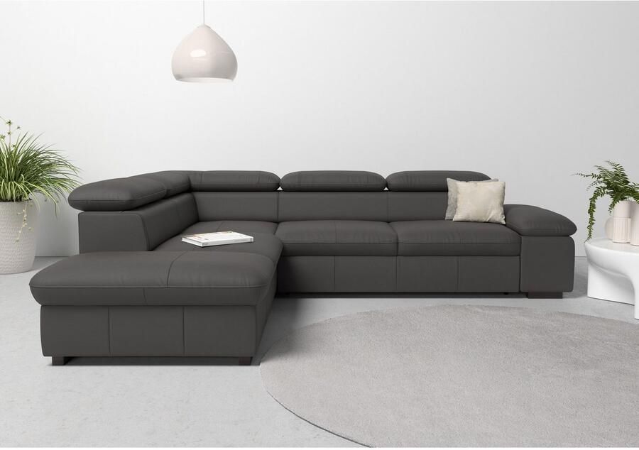 Home affaire Hoekbank Alberto L-vorm met verstelbare hoofdsteun naar keuze met slaapfunctie - Foto 3