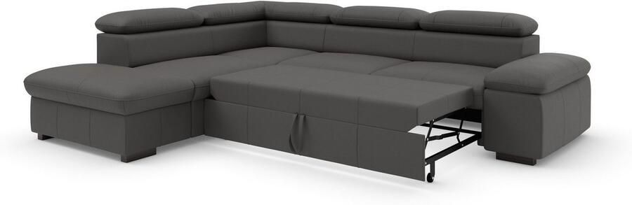 Home affaire Hoekbank Alberto L-vorm met verstelbare hoofdsteun naar keuze met slaapfunctie - Foto 11