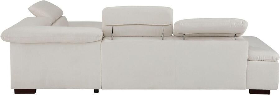Home affaire Hoekbank Alberto L-vorm met verstelbare hoofdsteun naar keuze met slaapfunctie - Foto 9