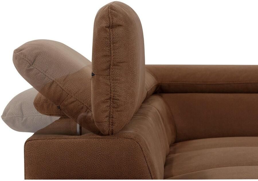 Home affaire Hoekbank Alberto L-vorm met verstelbare hoofdsteun naar keuze met slaapfunctie - Foto 4