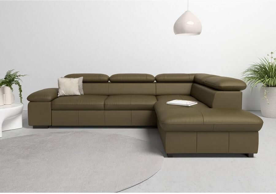 Home affaire Hoekbank Alberto L-vorm met verstelbare hoofdsteun naar keuze met slaapfunctie - Foto 3