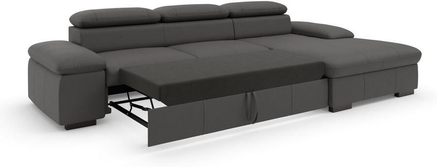 Home affaire Hoekbank Alberto L-vorm met verstelbare hoofdsteun naar keuze met slaapfunctie - Foto 8