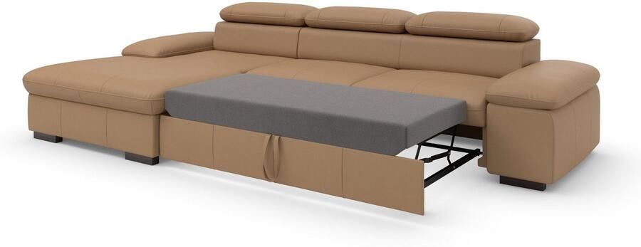 Home affaire Hoekbank Alberto L-vorm met verstelbare hoofdsteun naar keuze met slaapfunctie - Foto 7