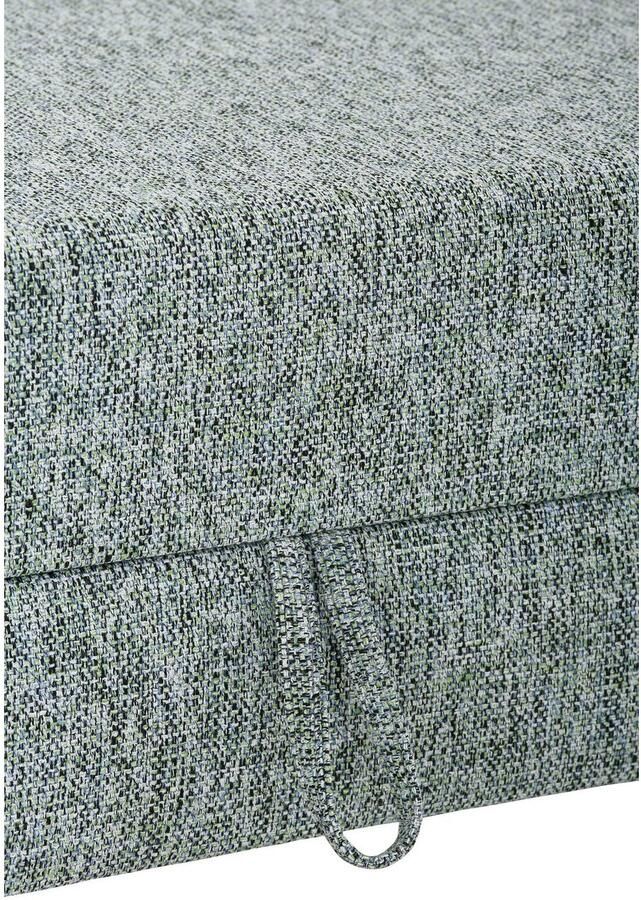 Home affaire Hoekbank Alta L-vorm met binnenvering en contrastnaad poten beuken eikenkleur - Foto 4