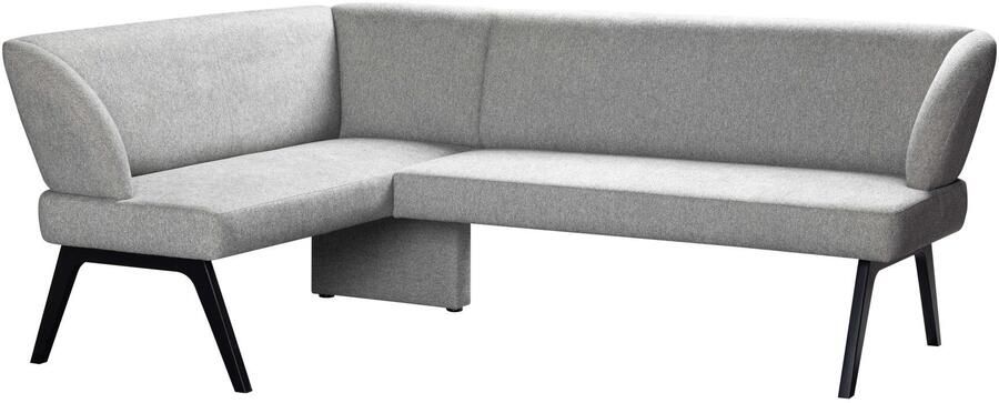 Home affaire Hoekbank Aretha keukenbank kussenbank eettafelbank breedte 215 cm Moderne bank in mooie kleuren nosagvering aantal zitplaatsen: 5 - Foto 6