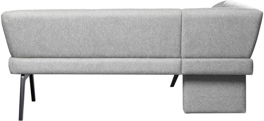 Home affaire Hoekbank Aretha keukenbank kussenbank eettafelbank breedte 215 cm Moderne bank in mooie kleuren nosagvering aantal zitplaatsen: 5 - Foto 5