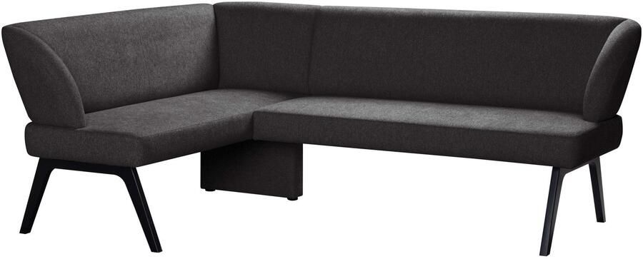 Home affaire Hoekbank Aretha keukenbank kussenbank eettafelbank breedte 215 cm Moderne bank in mooie kleuren nosagvering aantal zitplaatsen: 5 - Foto 3