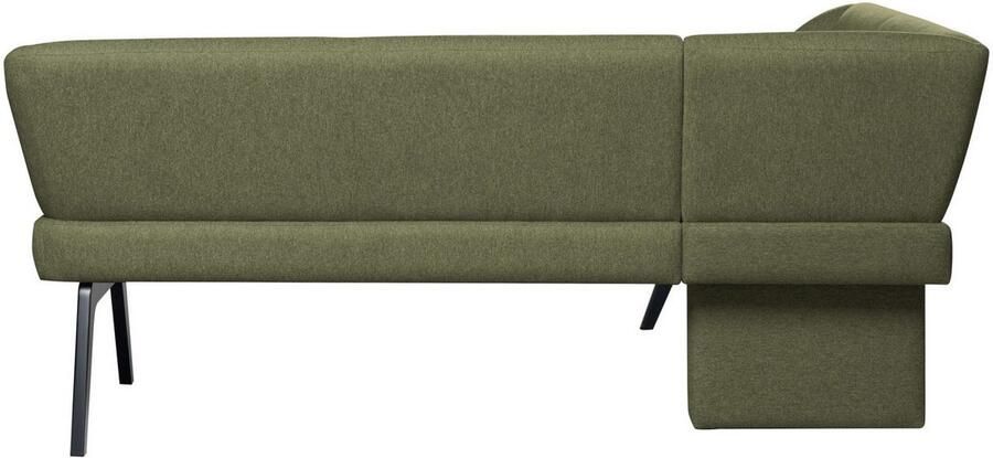 Home affaire Hoekbank Aretha keukenbank kussenbank eettafelbank breedte 215 cm Moderne bank in mooie kleuren nosagvering aantal zitplaatsen: 5 - Foto 2