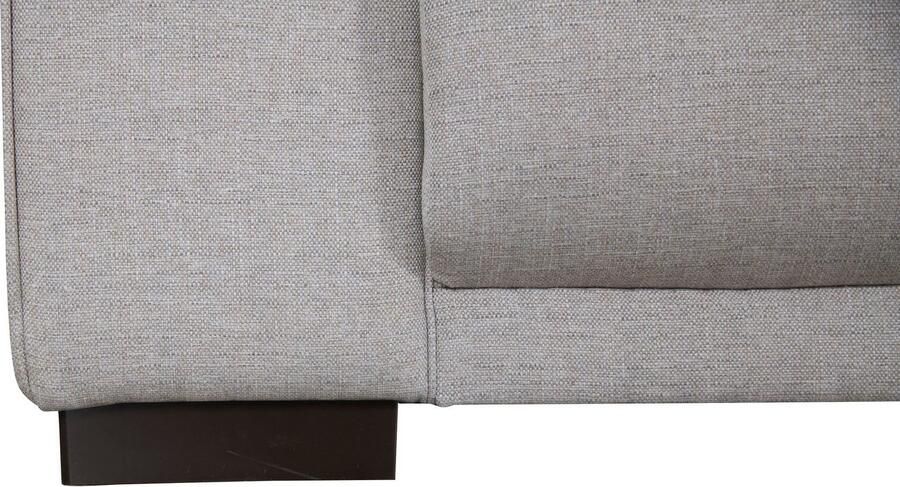 Home affaire Hoekbank BORNHOLM L-vorm met chaise longue afmetingen B D H: 234 162 85 cm Recamiere links of rechts bestelbaar golfvering inclusief 2 kussens - Foto 4